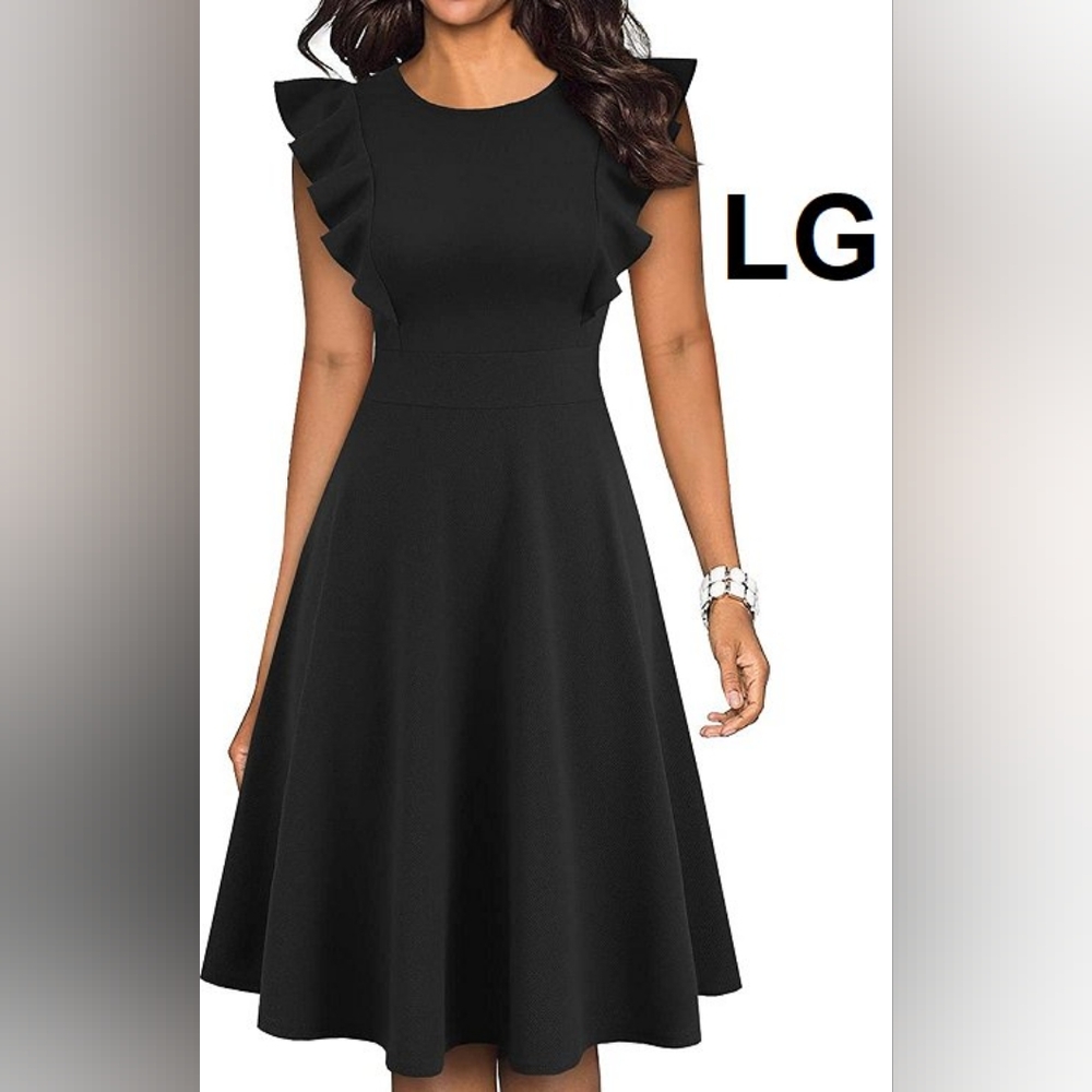 Yathon Ruffle Dress